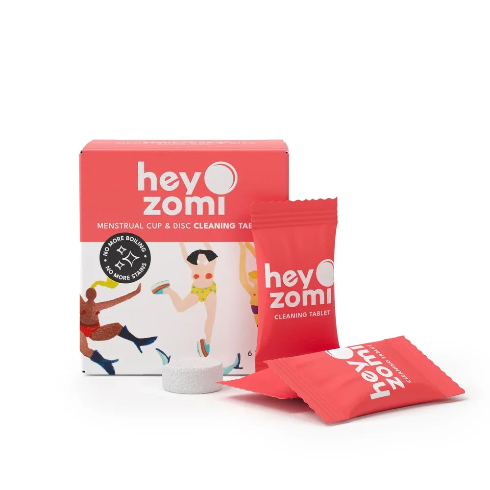 Menstrual Cup & Disc Cleaning Tablets - Hey Zomi