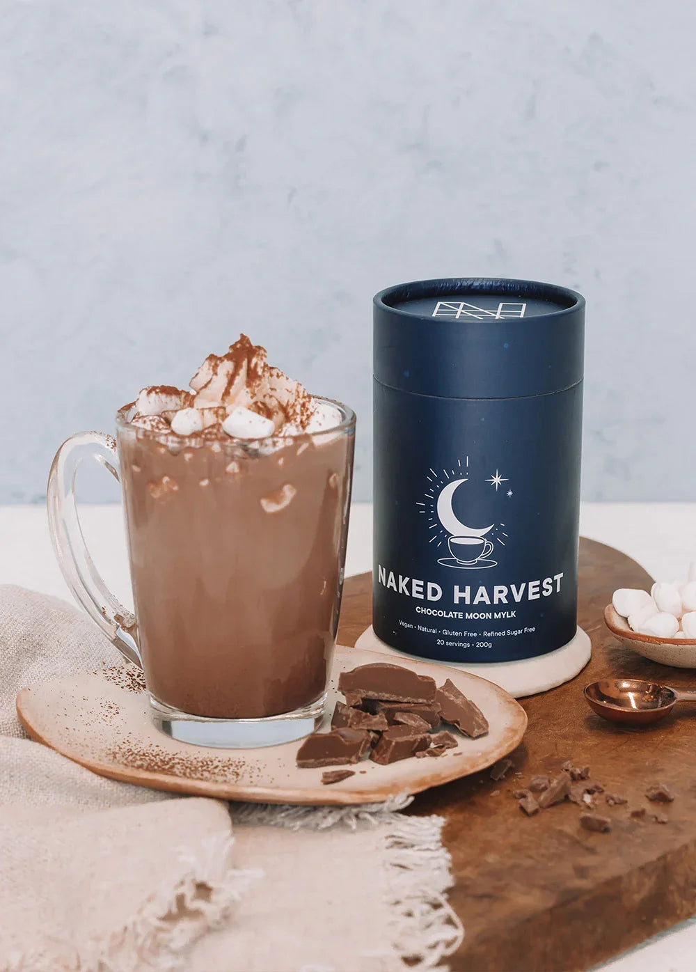 Hot Choc Moon Mylk 200g - NU Harvest