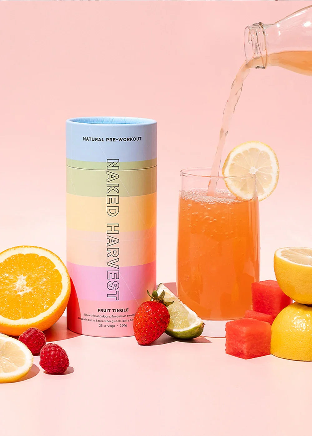 Fruit Tingle Natural Pre-workout - NU Harvest
