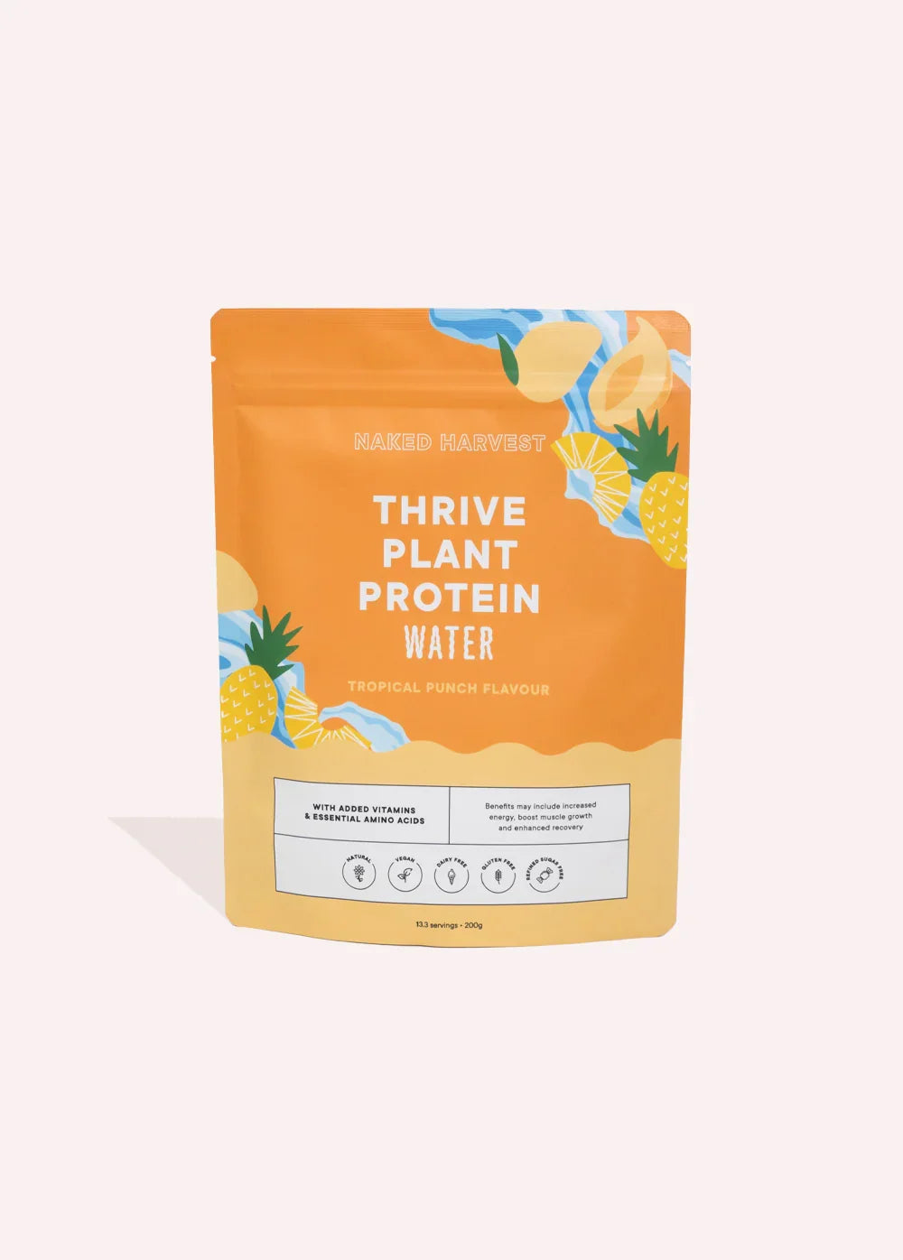 Tropical Punch Plant Protein Water 200g - NU Harvest