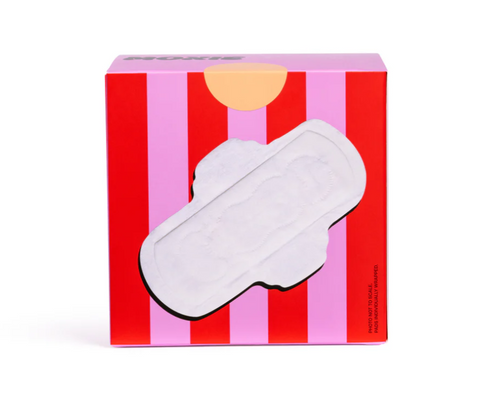 100% Organic Cotton Winged Pads REG 10pk - Moxie
