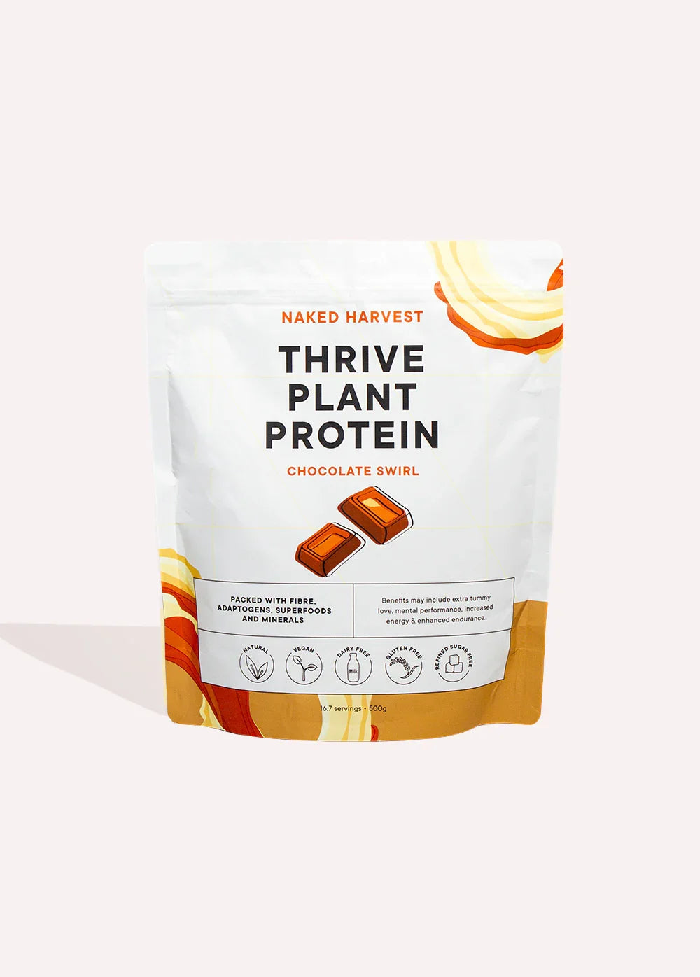 Chocolate Swirl Plant Protein - NU Harvest