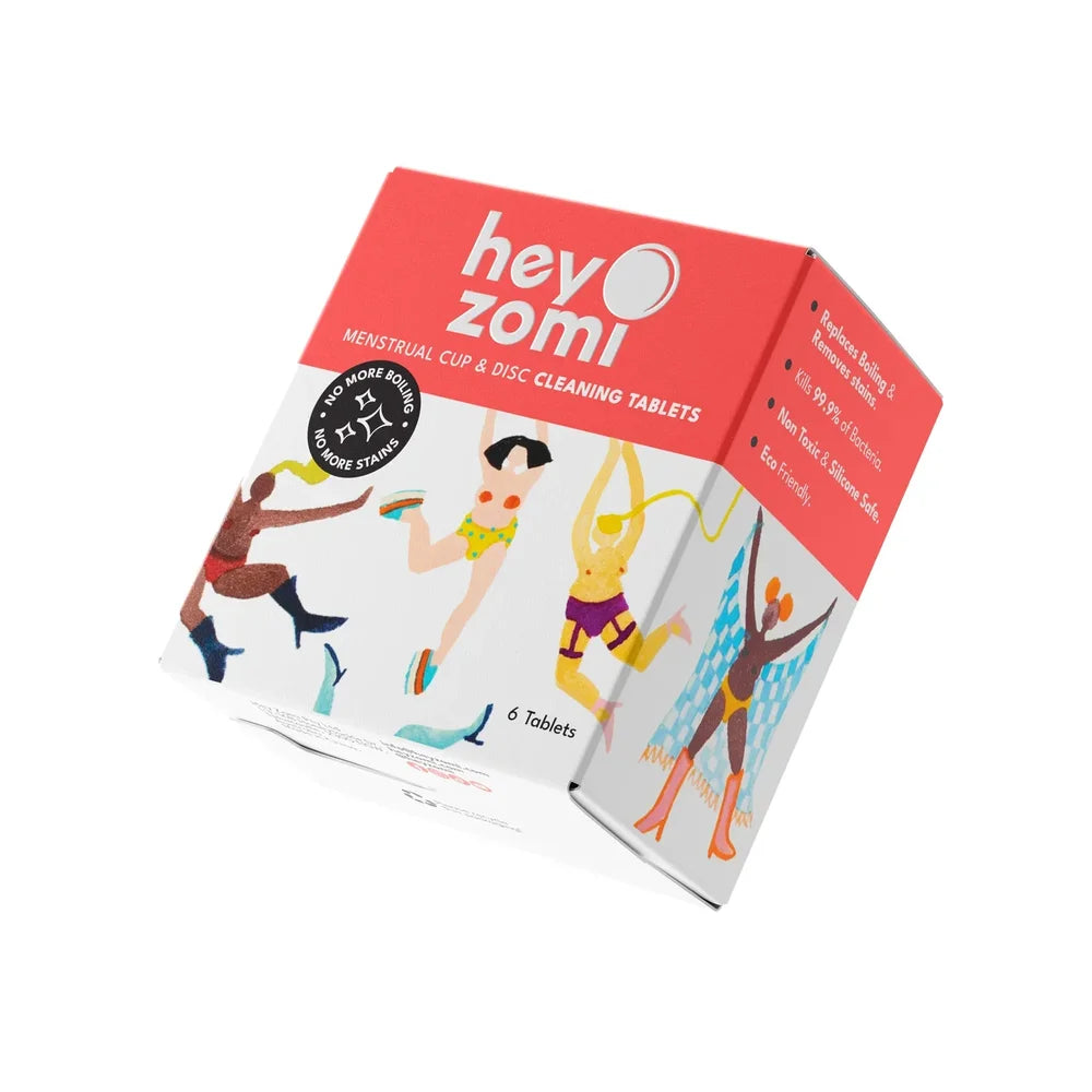Menstrual Cup & Disc Cleaning Tablets - Hey Zomi